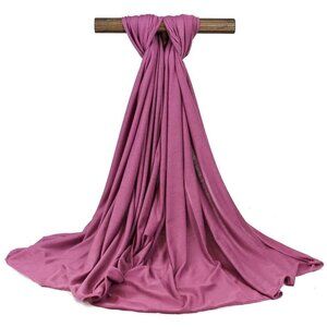 Extra Long T-Shirt Scarf in Rose